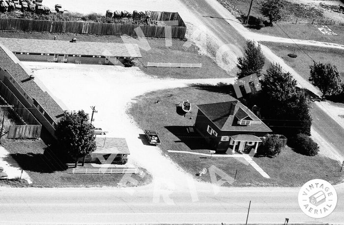 Triple R Motel - 1989 Aerial (newer photo)